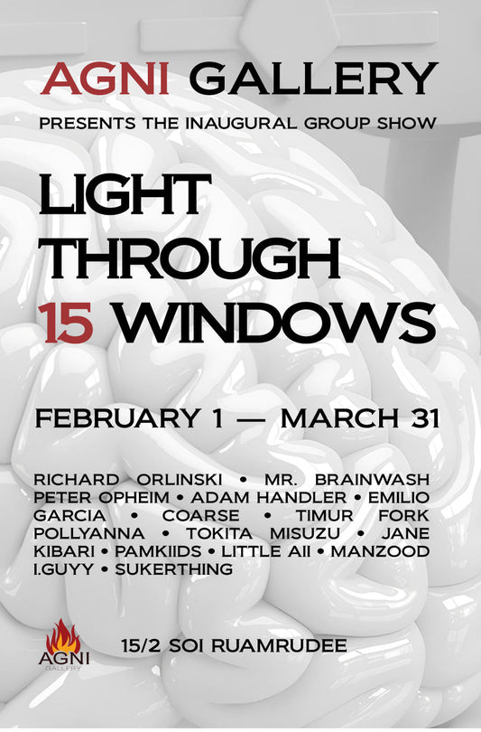 LIGHT THROUGH 15 WINDOWS (February 1 — March 31, 2025)