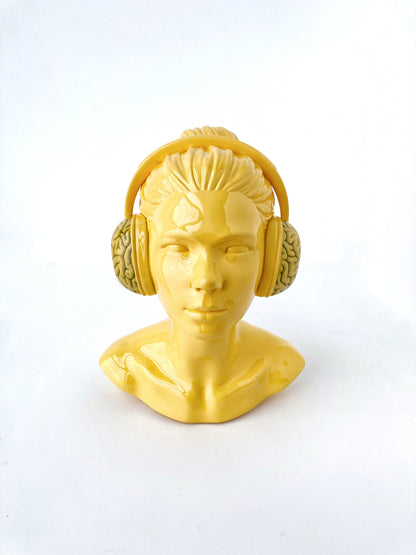 Emilio Garcia - Brain beats. Yellow, 2023