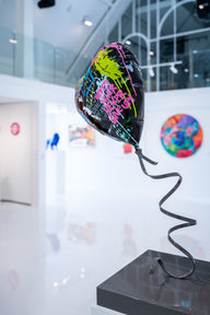 Mr. Brainwash - Flying Balloon Heart, 2023
