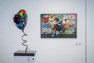 Mr. Brainwash - Flying Balloon Heart, 2023